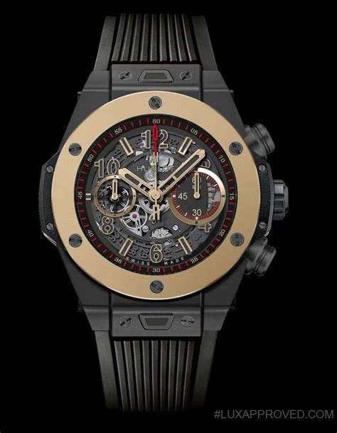 hublot materials|Hublot magic gold watch.